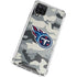 NFL Tennessee Titans Camo Galaxy A12 Clear Case