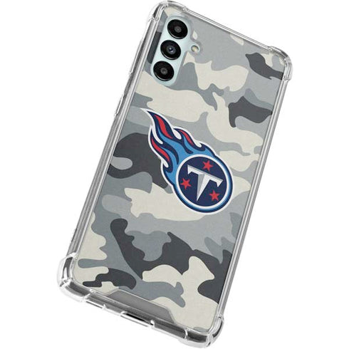 NFL Tennessee Titans Camo Galaxy A14 5G Clear Case