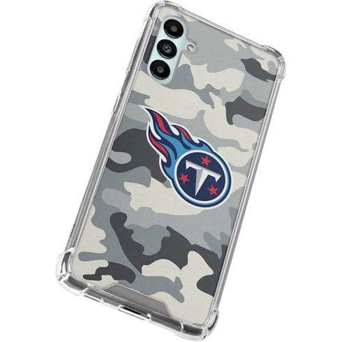NFL Tennessee Titans Camo Galaxy A15 5G Clear Case