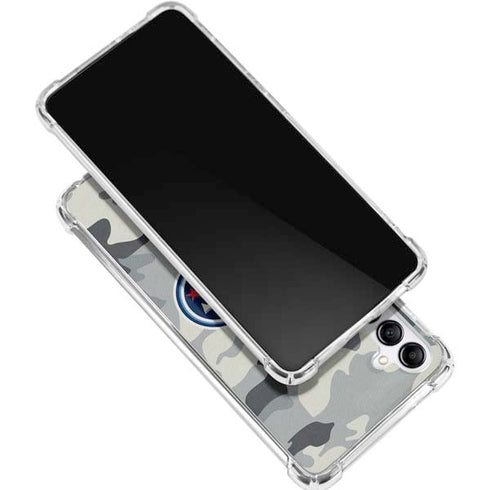 NFL Tennessee Titans Camo Galaxy A15 5G Clear Case