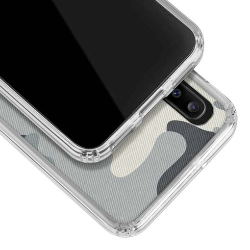 NFL Tennessee Titans Camo Galaxy A20 Clear Case