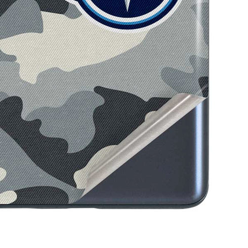 NFL Tennessee Titans Camo Galaxy S20 Fan Edition Skin