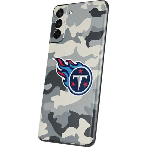 NFL Tennessee Titans Camo Galaxy S21 5G Skin