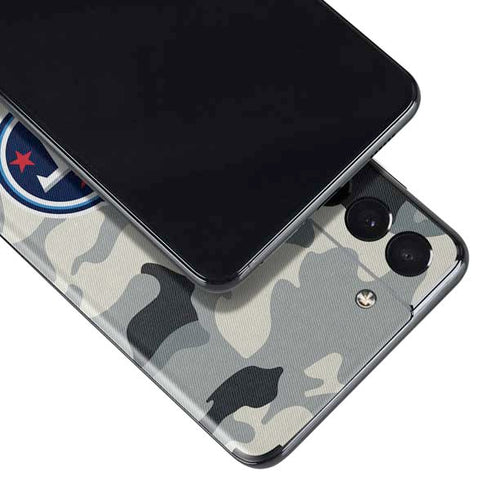 NFL Tennessee Titans Camo Galaxy S21 Plus 5G Skin