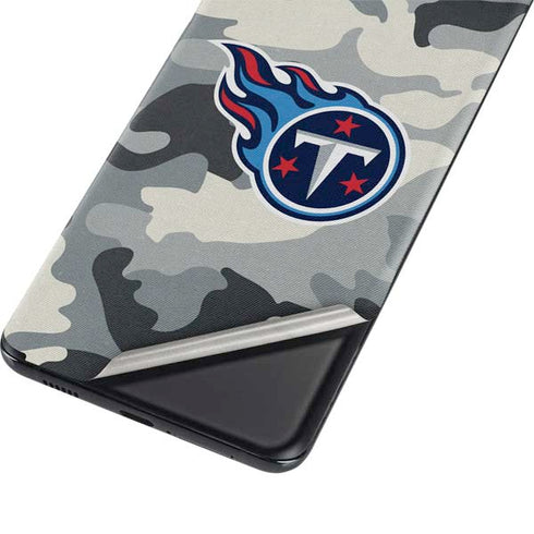 NFL Tennessee Titans Camo Galaxy S21 Ultra 5G Skin