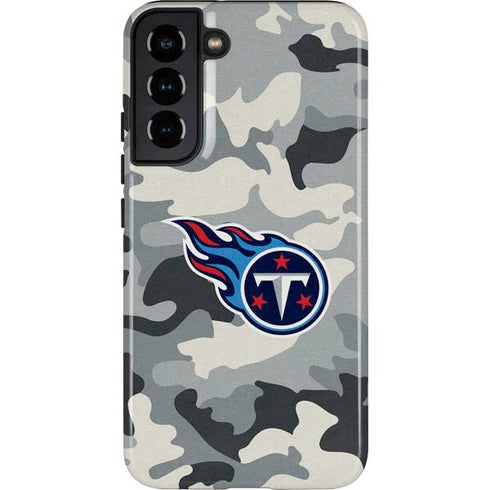 NFL Tennessee Titans Camo Galaxy S22 Plus Pro Case