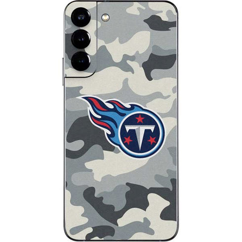 NFL Tennessee Titans Camo Galaxy S22 Plus Skin