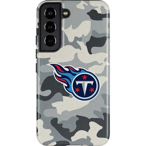 NFL Tennessee Titans Camo Galaxy S22 Pro Case