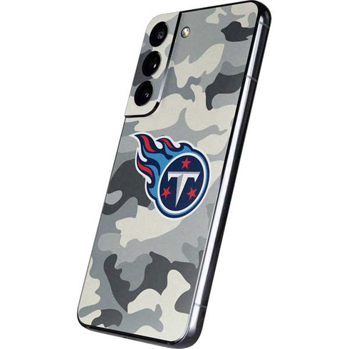NFL Tennessee Titans Camo Galaxy S22 Skin