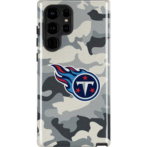 NFL Tennessee Titans Camo Galaxy S22 Ultra Pro Case