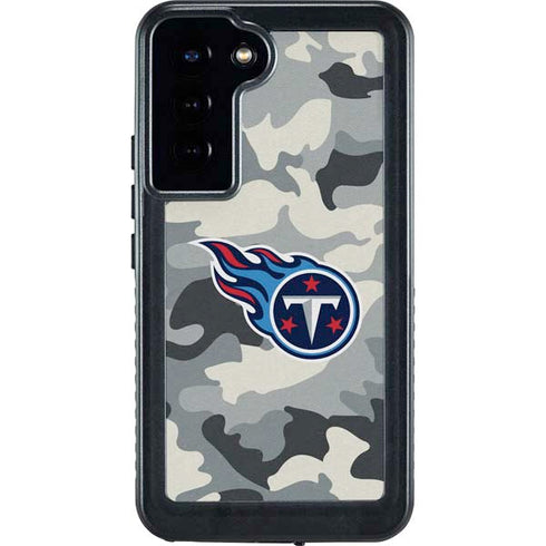 NFL Tennessee Titans Camo Galaxy S23 Plus Waterproof Case