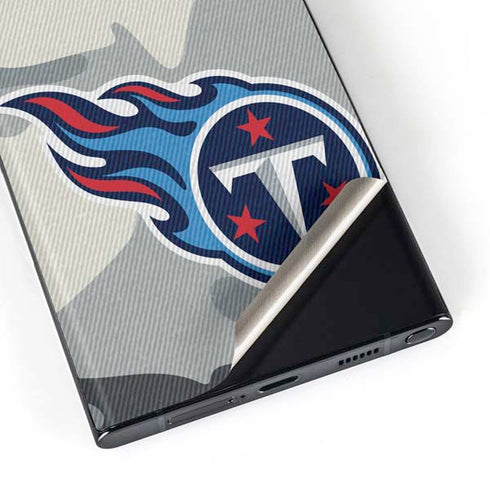 NFL Tennessee Titans Camo Galaxy S23 Ultra Skin