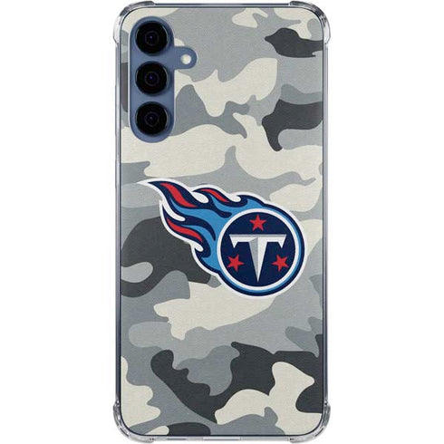 NFL Tennessee Titans Camo Galaxy S24 Clear Case