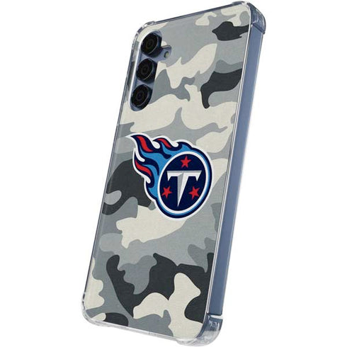 NFL Tennessee Titans Camo Galaxy S24 Clear Case