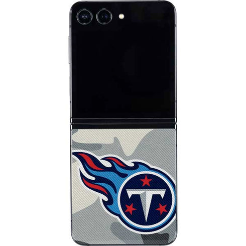 NFL Tennessee Titans Camo Galaxy Z Flip5 5G Skin