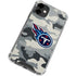 NFL Tennessee Titans Camo iPhone 12 Mini Clear Case