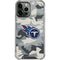 NFL Tennessee Titans Camo iPhone 13 Pro Max Clear Case