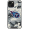 NFL Tennessee Titans Camo iPhone 14 Plus Clear Case