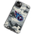 NFL Tennessee Titans Camo iPhone 14 Plus Clear Case