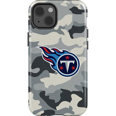 NFL Tennessee Titans Camo iPhone 15 Impact Case