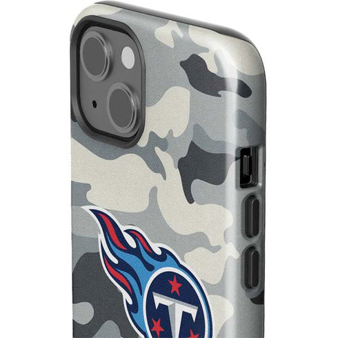 NFL Tennessee Titans Camo iPhone 15 Impact Case