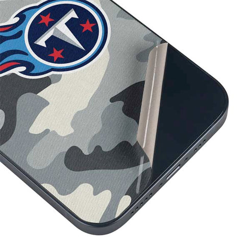 NFL Tennessee Titans Camo iPhone 15 Plus Skin