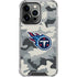 NFL Tennessee Titans Camo iPhone 15 Pro Clear Case