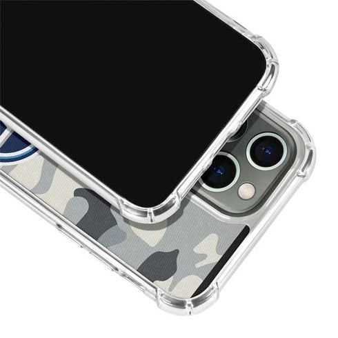 NFL Tennessee Titans Camo iPhone 15 Pro Clear Case
