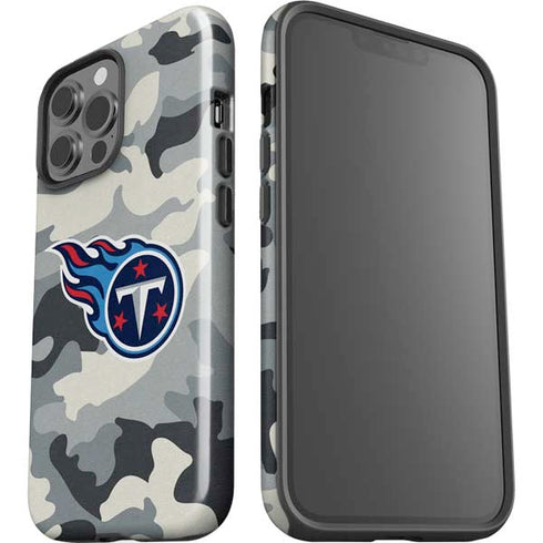 NFL Tennessee Titans Camo iPhone 15 Pro Max Impact Case