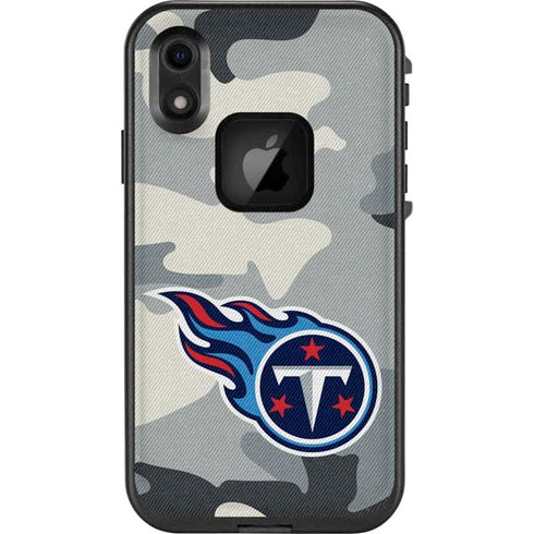 NFL Tennessee Titans Camo LifeProof Fre iPhone Skin