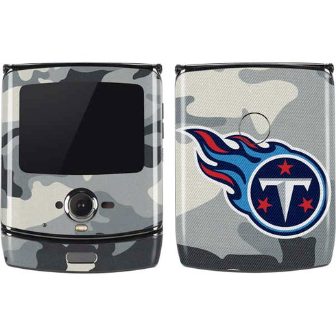 NFL Tennessee Titans Camo Motorola RAZR Skin