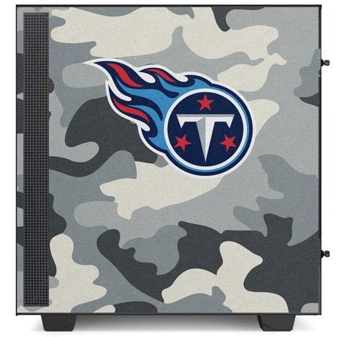 NFL Tennessee Titans Camo NZXT H510 Compact ATX Mid-Tower Case Skin