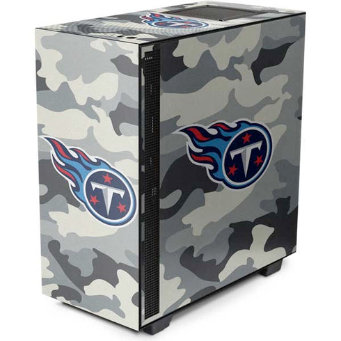 NFL Tennessee Titans Camo NZXT H510 Compact ATX Mid-Tower Case Skin