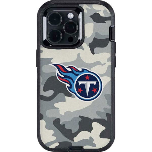 NFL Tennessee Titans Camo Otterbox Defender iPhone Skin