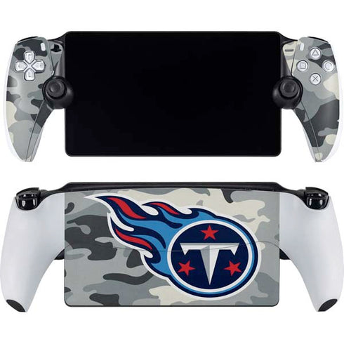 NFL Tennessee Titans Camo PlayStation Portal Remote Player Skin