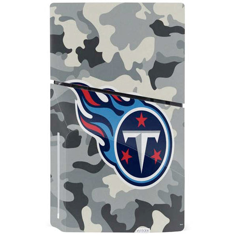 NFL Tennessee Titans Camo PS5 Slim Disk Bundle Skin