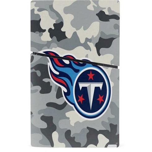 NFL Tennessee Titans Camo PS5 Slim Digital Edition Bundle Skin