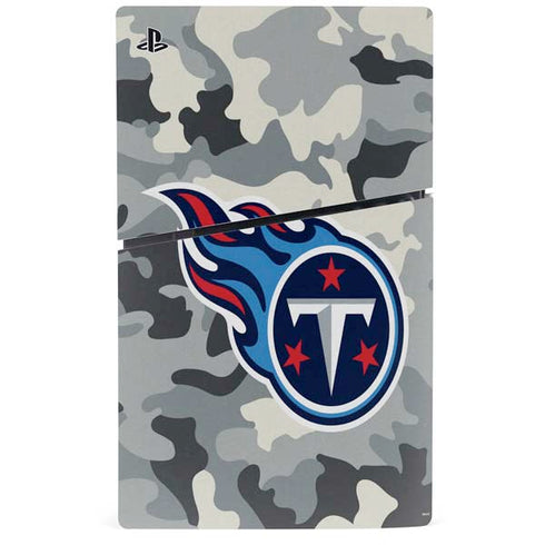 NFL Tennessee Titans Camo PS5 Slim Digital Edition Console Skin