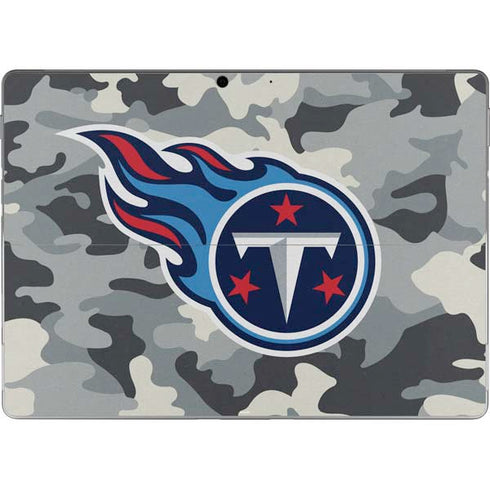 NFL Tennessee Titans Camo Surface Pro 9 Skin