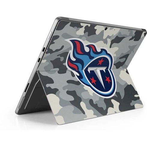 NFL Tennessee Titans Camo Surface Pro 9 Skin