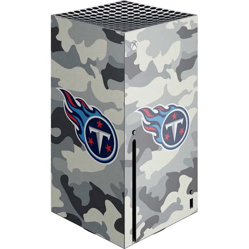 NFL Tennessee Titans Camo Xbox Series X Console Skin