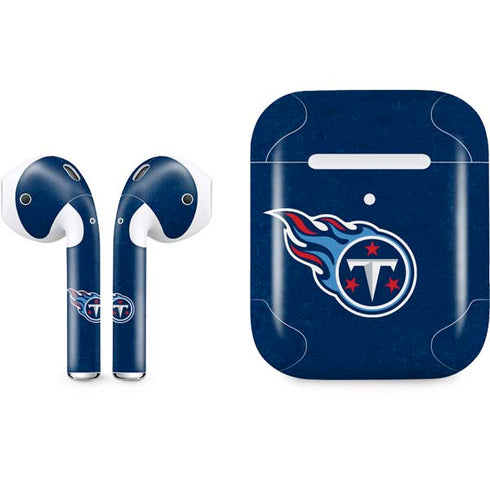 NFL Tennessee Titans Distressed Apple AirPods 2 Skin