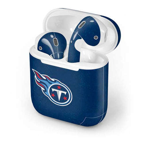 NFL Tennessee Titans Distressed Apple AirPods Skin