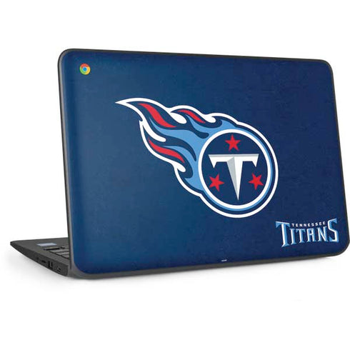 NFL Tennessee Titans Distressed HP Chromebook Skin