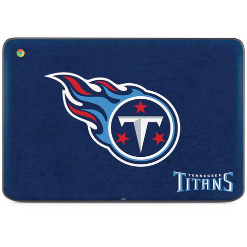 NFL Tennessee Titans Distressed HP Chromebook Skin