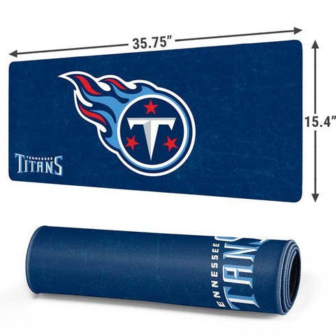 NFL Tennessee Titans Distressed Gaming Mouse Pad