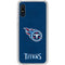 NFL Tennessee Titans Distressed Galaxy A10e Clear Case