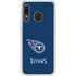 NFL Tennessee Titans Distressed Galaxy A20 Clear Case