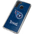 NFL Tennessee Titans Distressed Galaxy A21 Clear Case