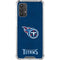 NFL Tennessee Titans Distressed Galaxy A32 5G Clear Case
